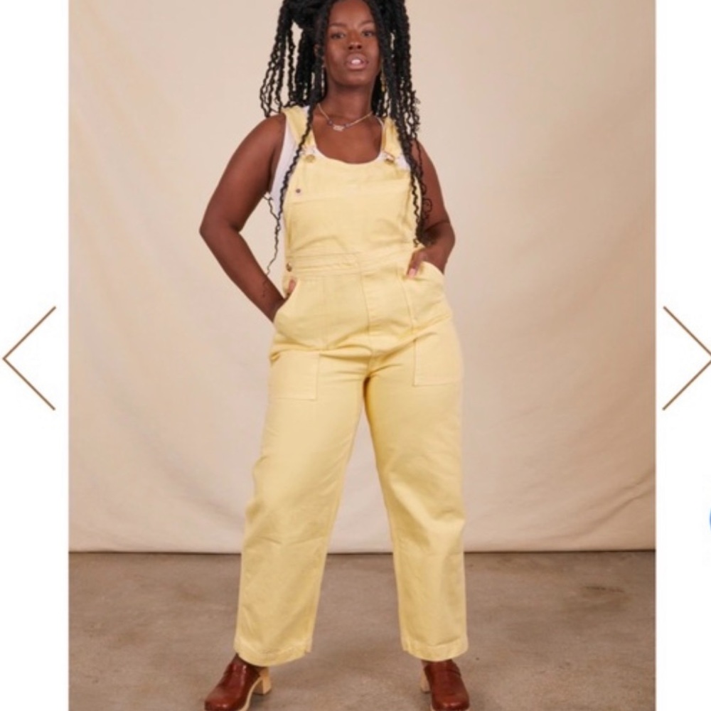 Big Bud Press Butter Yellow Overalls